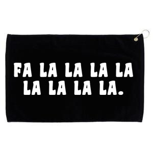 FA LALALALALALALA Grommeted Golf Towel