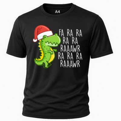Fa Ra Ra Rawr Dinosaur Christmas Performance Shirt