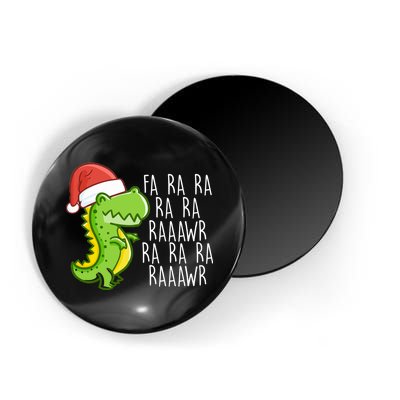 Fa Ra Ra Rawr Dinosaur Christmas Magnet