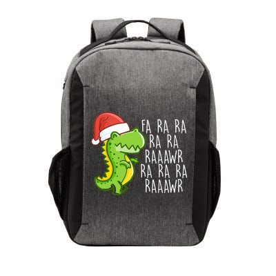 Fa Ra Ra Rawr Dinosaur Christmas Vector Backpack