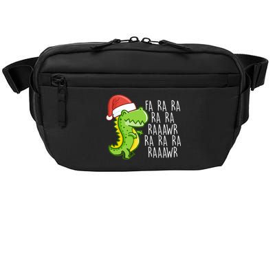 Fa Ra Ra Rawr Dinosaur Christmas Crossbody Pack