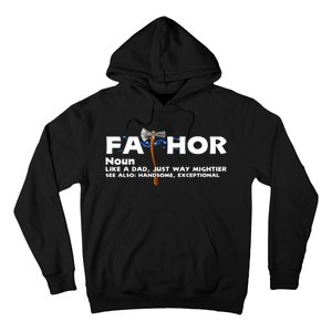 Fa-Thor Definition Hoodie