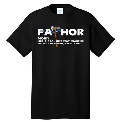 Fa-Thor Definition Tall T-Shirt