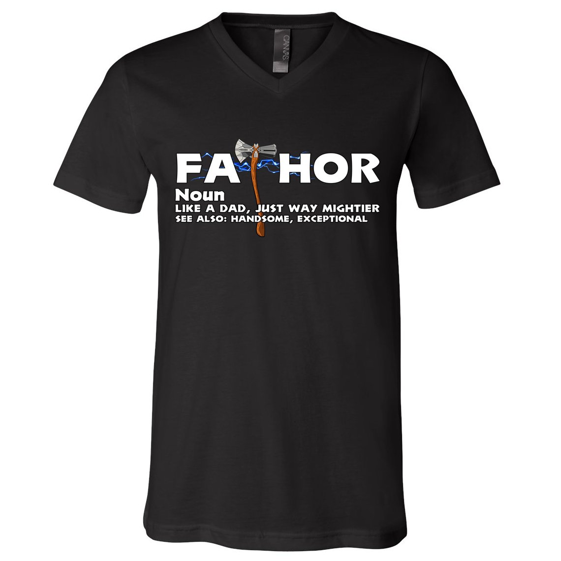 Fa-Thor Definition V-Neck T-Shirt