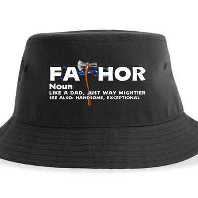 Fa-Thor Definition Sustainable Bucket Hat