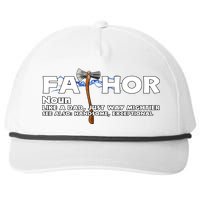 Fa-Thor Definition Snapback Five-Panel Rope Hat