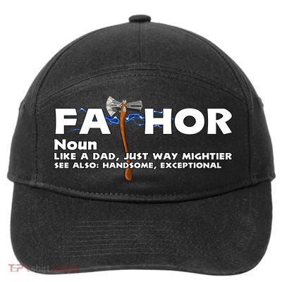 Fa-Thor Definition 7-Panel Snapback Hat
