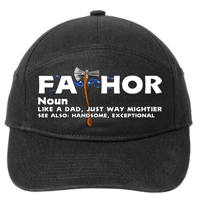 Fa-Thor Definition 7-Panel Snapback Hat