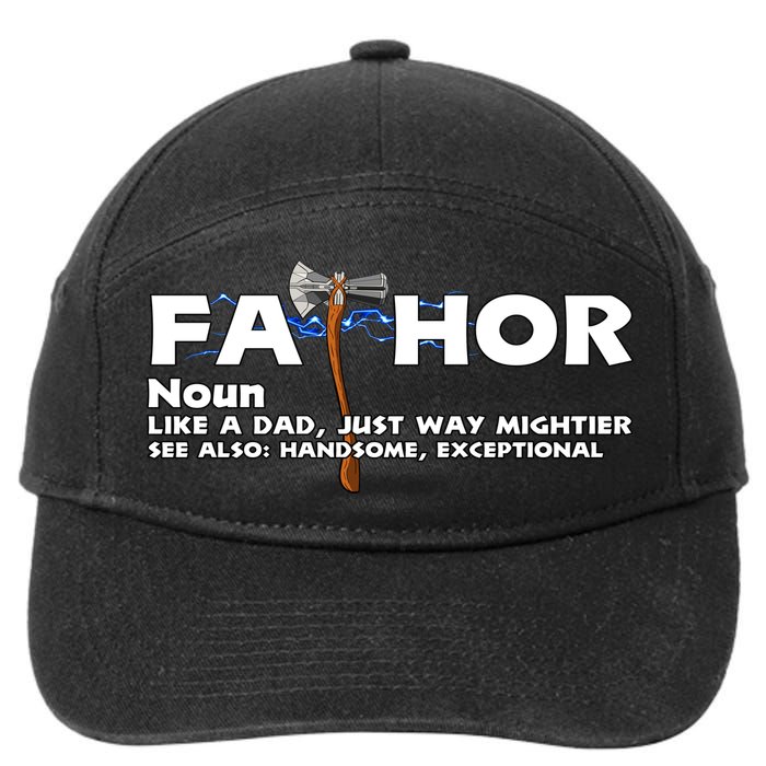 Fa-Thor Definition 7-Panel Snapback Hat