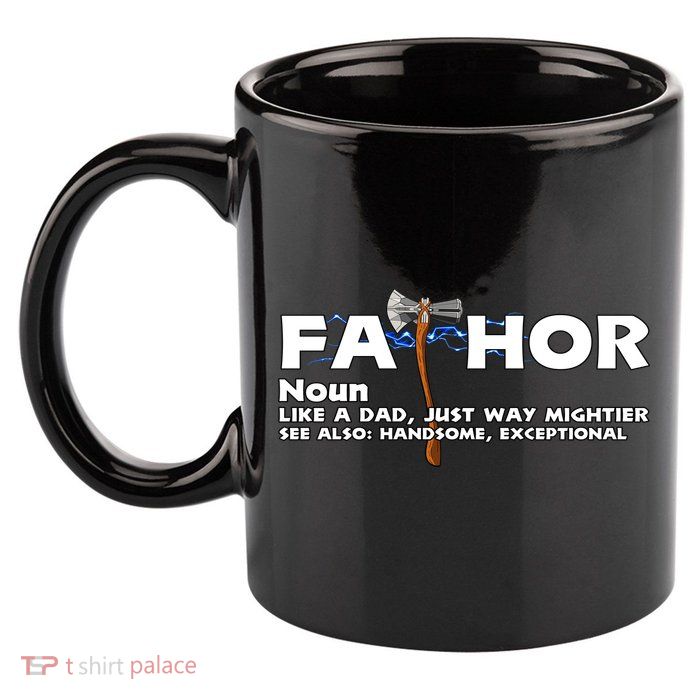 Fa-Thor Definition 11oz C Handle Ceramic Mug
