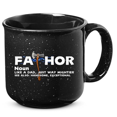 Fa-Thor Definition 15oz Campfire Ceramic Mug