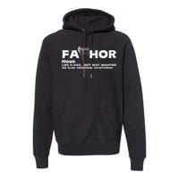 Fa-Thor Definition Premium Hoodie