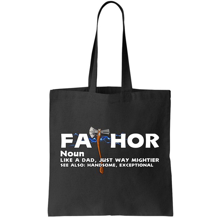 Fa-Thor Definition Tote Bag