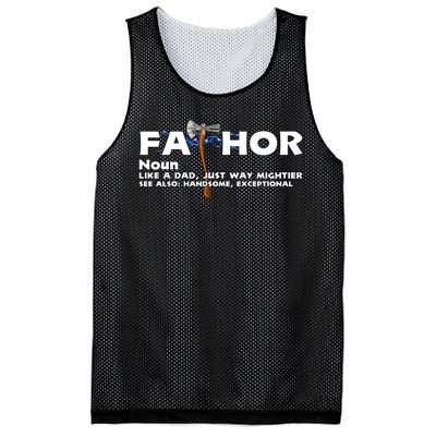 Fa-Thor Definition Mesh Reversible Basketball Jersey Tank