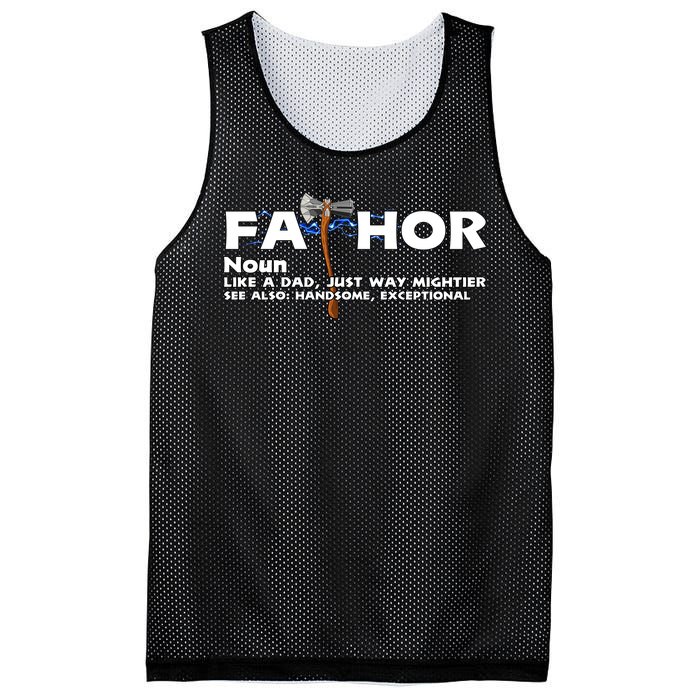 Fa-Thor Definition Mesh Reversible Basketball Jersey Tank