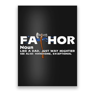 Fa-Thor Definition Poster