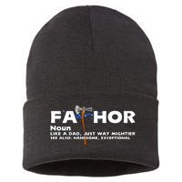 Fa-Thor Definition Sustainable Knit Beanie