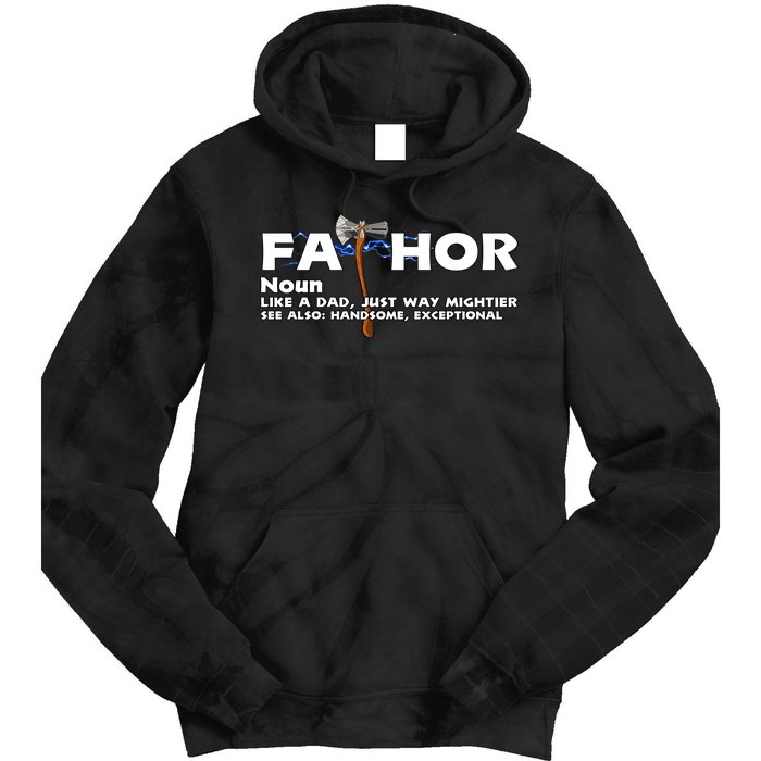 Fa-Thor Definition Tie Dye Hoodie