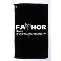 Fa-Thor Definition Golf Towel