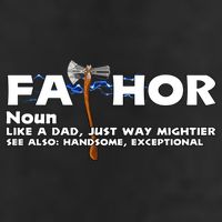 Fa-Thor Definition Golf Towel
