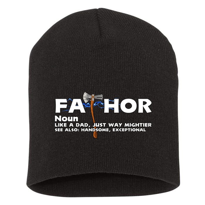 Fa-Thor Definition Short Acrylic Beanie