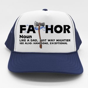 Fa-Thor Definition Trucker Hat