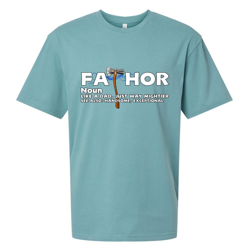 Fa-Thor Definition Sueded Cloud Jersey T-Shirt