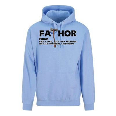 Fa-Thor Definition Unisex Surf Hoodie