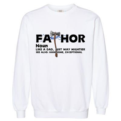 Fa-Thor Definition Garment-Dyed Sweatshirt