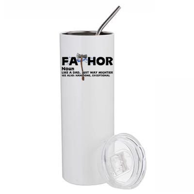 Fa-Thor Definition Stainless Steel Tumbler