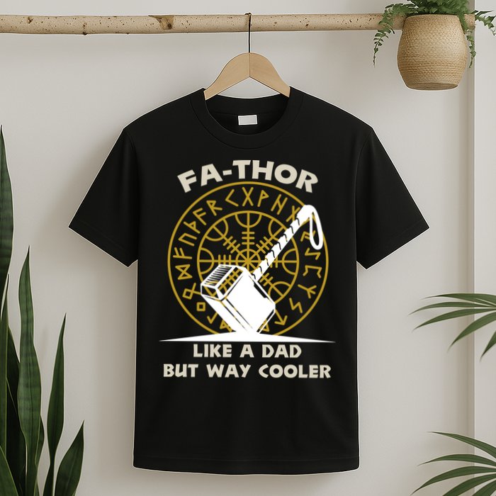 Fa-Thor Like a Dad But Way Cooler T-Shirt