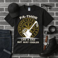 Fa-Thor Like a Dad But Way Cooler Tall T-Shirt