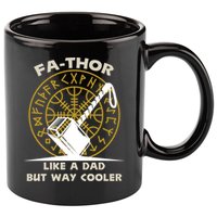 Fa-Thor Like a Dad But Way Cooler 11oz C Handle Ceramic Mug