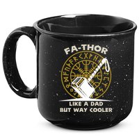 Fa-Thor Like a Dad But Way Cooler 15oz Campfire Ceramic Mug
