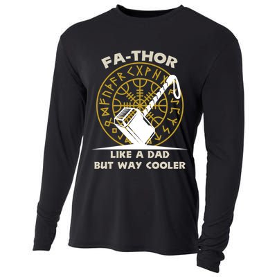 Fa-Thor Like a Dad But Way Cooler Cooling Performance Long Sleeve Crew