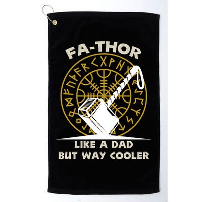 Fa-Thor Like a Dad But Way Cooler Golf Towel