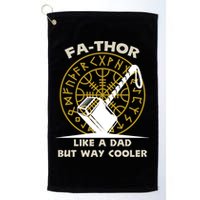 Fa-Thor Like a Dad But Way Cooler Golf Towel