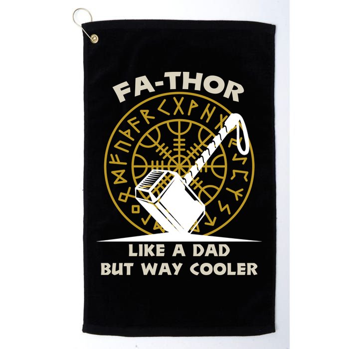 Fa-Thor Like a Dad But Way Cooler Golf Towel