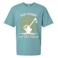 Fa-Thor Like a Dad But Way Cooler Sueded Cloud Jersey T-Shirt