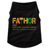 Fa-thor Like Dad Just Way Mightier Doggie Tank