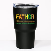 Fa-thor Like Dad Just Way Mightier Tumbler