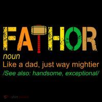 Fa-thor Like Dad Just Way Mightier Magnet