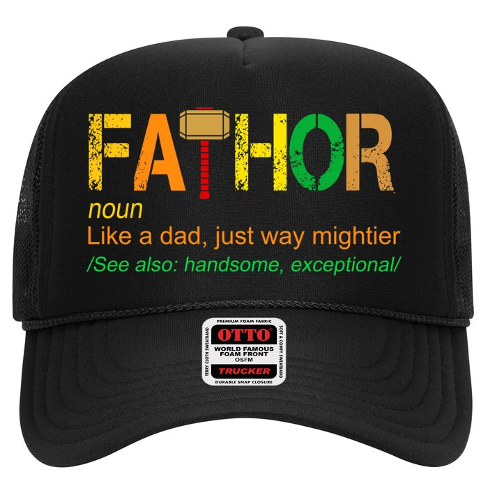 Fa-thor Like Dad Just Way Mightier Hat