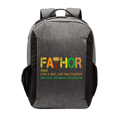 Fa-thor Like Dad Just Way Mightier Vector Backpack