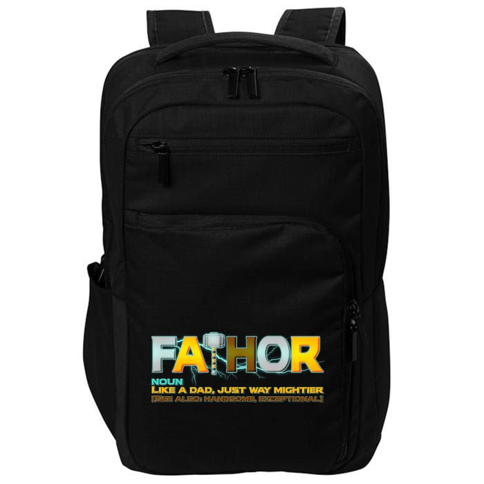 Fa-Thor Mighty Dad Lightning Impact Tech Backpack