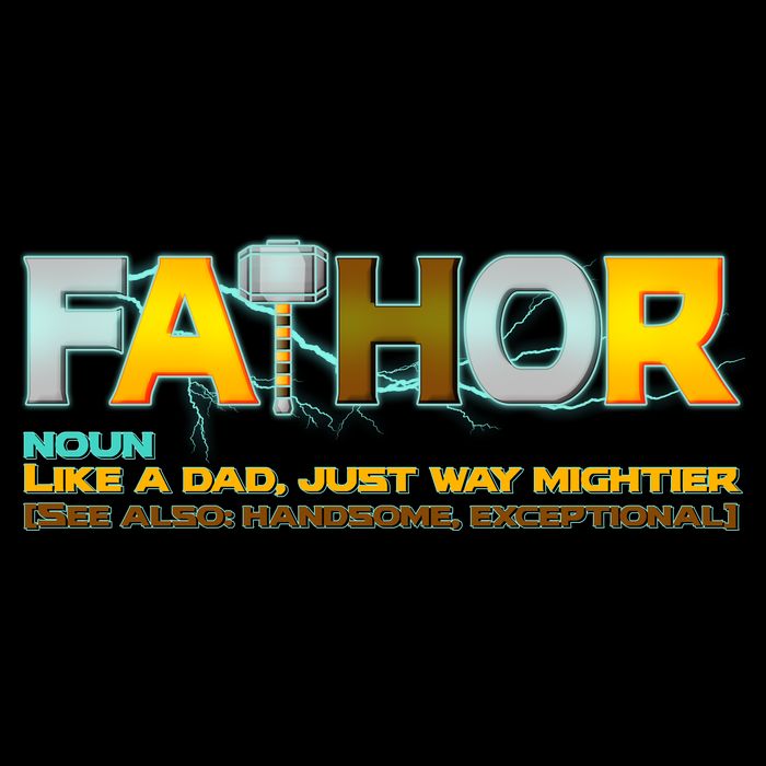 Fa-Thor Mighty Dad Lightning Impact Tech Backpack