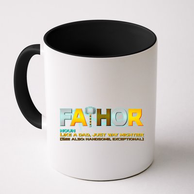 Fa-Thor Mighty Dad Lightning Mug