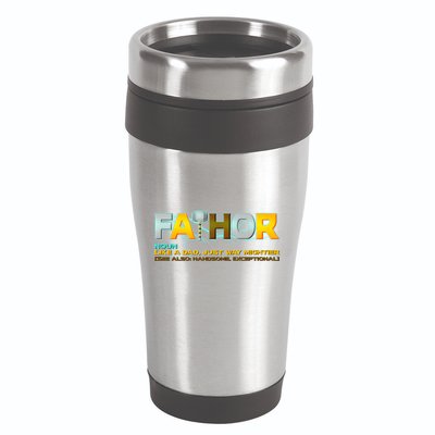 Fa-Thor Mighty Dad Lightning 16oz Travel Tumbler