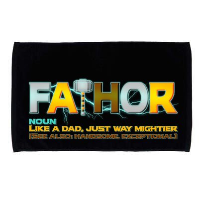 Fa-Thor Mighty Dad Lightning Microfiber Hand Towel