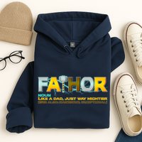 Fa-Thor Mighty Dad Lightning Hoodie